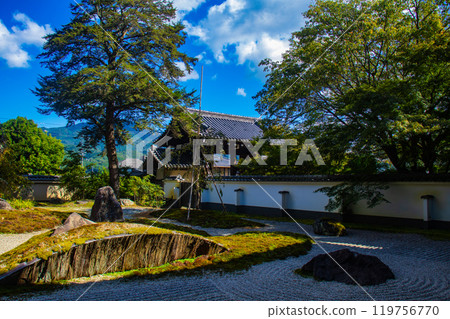 [Kyoto Scenery] Jisso-in Temple: A dry landscape garden of the heart 119756770