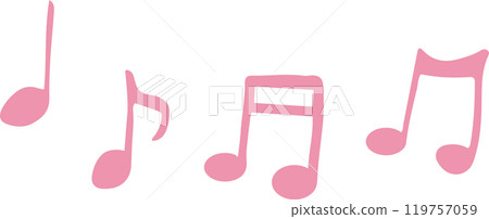 音符旋律線 119757059