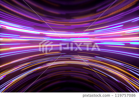 lines, glowing, stage 119757086