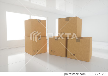 bright, room, space 119757120