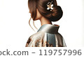 Kimono woman modern style 119757996