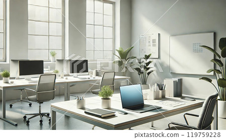 Modern office simple design 119759228