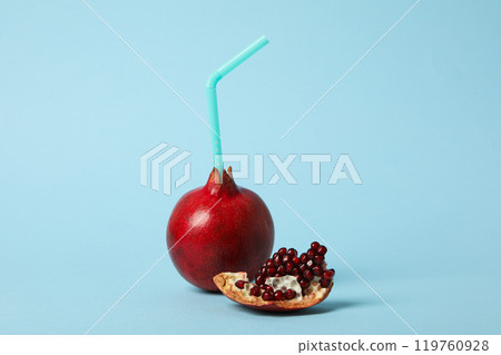 Pomegranate, tasty, delicious and juicy fresh food 119760928