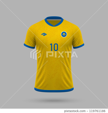 3d realistic soccer jersey Kazakhstan national team 2024 3d realistic soccer jersey Kazakhstan national team 2024 119761186