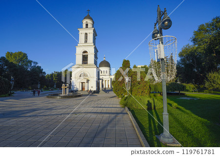 the Bell Tower of the Cathedral of the Nativity in Chisinau, Moldova the Bell Tower of the Cathedral of the Nativity in Chisinau, Moldova 119761781