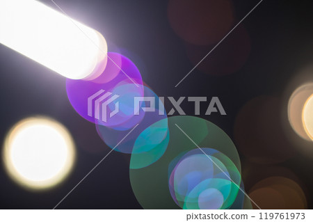 Lens Flare, Abstract Bokeh Lights 119761973