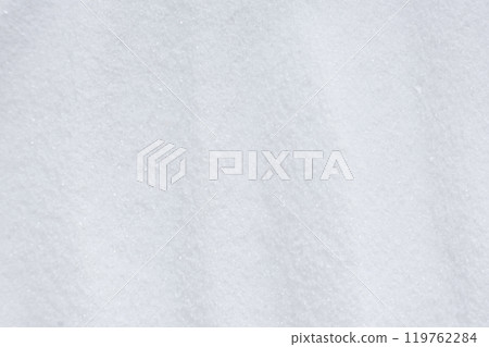 Natural white food salt fine grind, top view Natural white food salt fine grind, top view 119762284