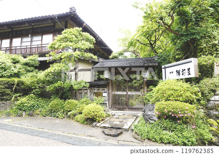 古城下町旅館的外觀 古城下町旅館的外觀 119762385