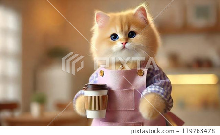 Master, please have a cup of coffee before you leave. 119763478