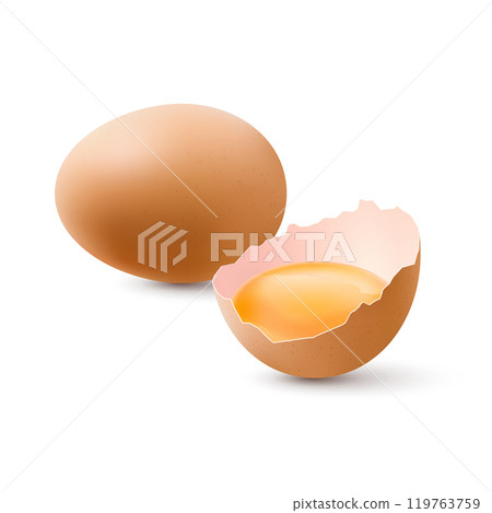 Chicken Eggs Chicken Eggs 119763759