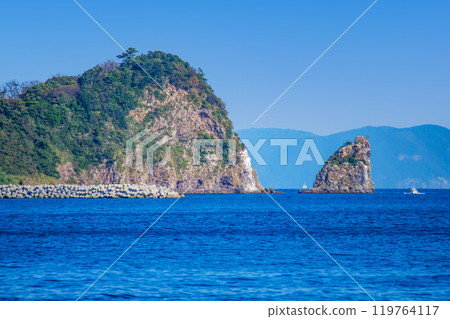 大分縣姬島燈塔、柱山、岩島 大分縣姬島燈塔、柱山、岩島 119764117
