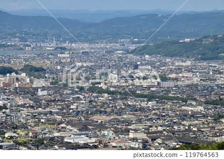 從水島展望台眺望的景色（岡山縣倉敷市） 119764563