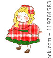 Christmas Fashion Girl 119764583