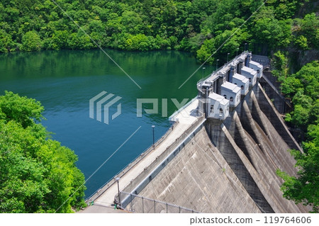 愛媛縣四國中央市柳瀨水庫 119764606