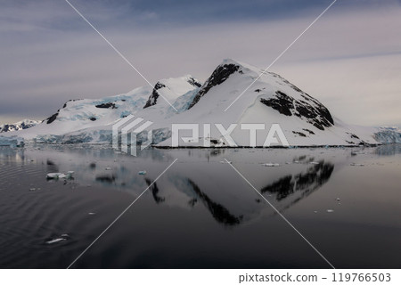 Beautiful seascape with iceberg at sea in Antarctic Beautiful seascape with iceberg at sea in Antarctic 119766503