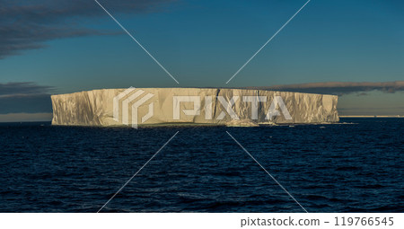 Beautiful seascape with iceberg at sea in Antarctic Beautiful seascape with iceberg at sea in Antarctic 119766545