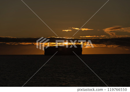 Beautiful seascape with iceberg at sea in Antarctic Beautiful seascape with iceberg at sea in Antarctic 119766550