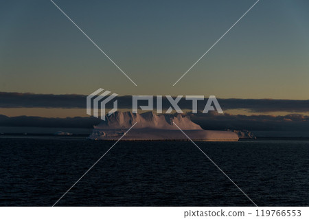 Beautiful seascape with iceberg at sea in Antarctic Beautiful seascape with iceberg at sea in Antarctic 119766553
