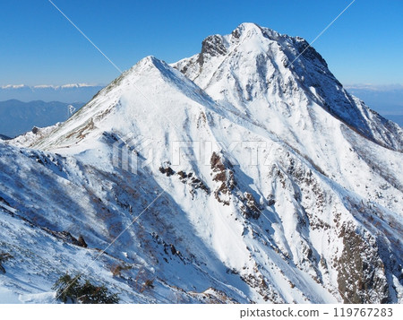 Winter in Yatsugatake and Amida-dake 119767283