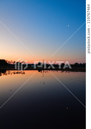 Natsui's Hasagi morning view (Niigata Prefecture) 119767464