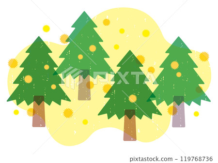 雪松花粉 119768736