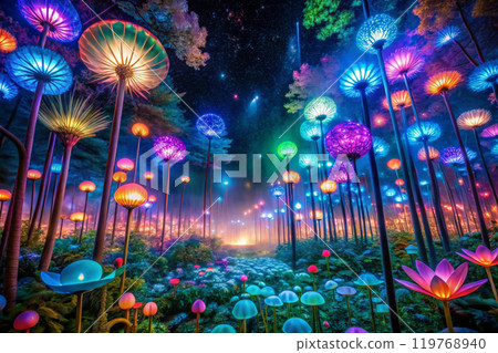 Bioluminescent Plants Bioluminescent Plants 119768940