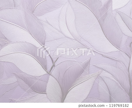 Japanese paper texture image material: Leaf pattern, purple Japanese paper texture image material: Leaf pattern, purple 119769182