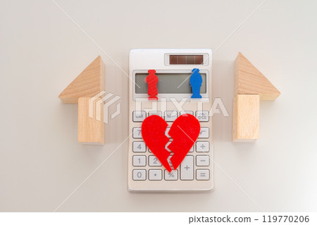 Divorce couple, separation couple, money image Divorce couple, separation couple, money image 119770206