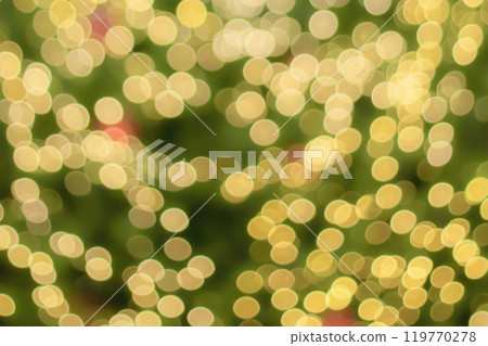 Abstract blurred christmas tree with bokeh light background Abstract blurred christmas tree with bokeh light background 119770278