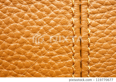 luxury brown leather bag texture background with stitching luxury brown leather bag texture background with stitching 119770677