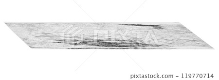 silver foil adhesive tape isolated on white background 119770714