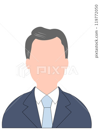 Vector illustration of a man in a suit (no face) Vector illustration of a man in a suit (no face) 119772050