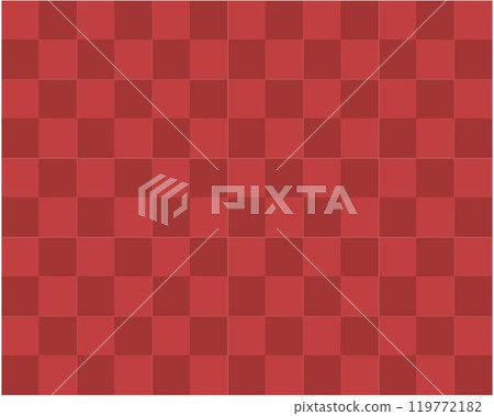 紅色卡盤圖案。向量圖 紅色卡盤圖案。向量圖 119772182