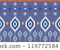ethnic pattern in oriental style 119772584