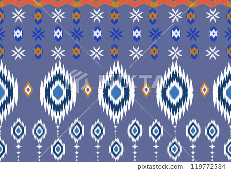 ethnic pattern in oriental style 119772584