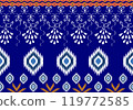 ethnic pattern in oriental style 119772585