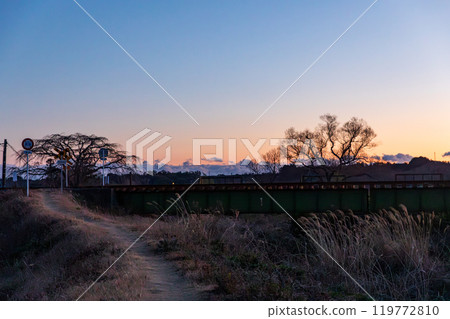 Hongo, Kakegawa City, Shizuoka Prefecture Tenryu Hamanako Railway and scenery along the line Hongo, Kakegawa City, Shizuoka Prefecture Tenryu Hamanako Railway and scenery along the line 119772810