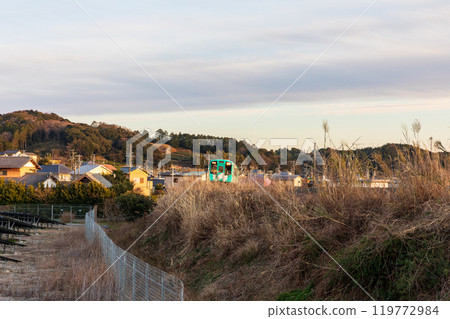 Hongo, Kakegawa City, Shizuoka Prefecture Tenryu Hamanako Railway and scenery along the line Hongo, Kakegawa City, Shizuoka Prefecture Tenryu Hamanako Railway and scenery along the line 119772984