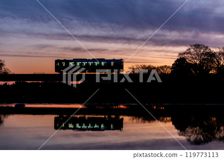 靜岡縣掛川市本鄉天龍濱名湖鐵道及沿線風景 119773113