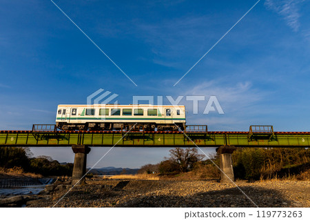 Hongo, Kakegawa City, Shizuoka Prefecture Tenryu Hamanako Railway and scenery along the line Hongo, Kakegawa City, Shizuoka Prefecture Tenryu Hamanako Railway and scenery along the line 119773263