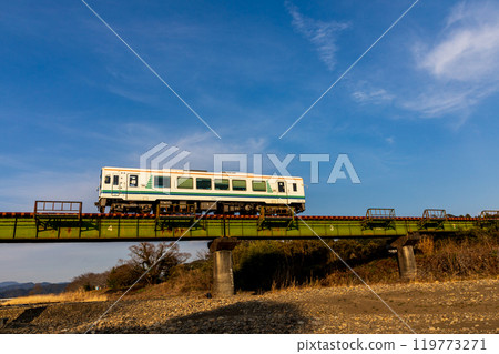 Hongo, Kakegawa City, Shizuoka Prefecture Tenryu Hamanako Railway and scenery along the line Hongo, Kakegawa City, Shizuoka Prefecture Tenryu Hamanako Railway and scenery along the line 119773271