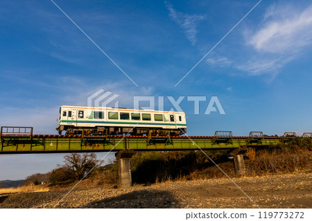 Hongo, Kakegawa City, Shizuoka Prefecture Tenryu Hamanako Railway and scenery along the line Hongo, Kakegawa City, Shizuoka Prefecture Tenryu Hamanako Railway and scenery along the line 119773272