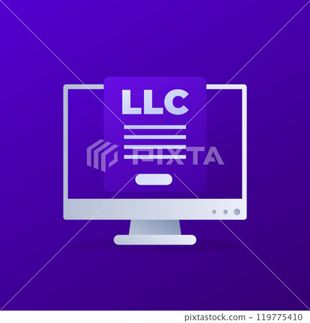 LLC online registration, Limited Liability Company 119775410