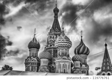 Saint Basil's Cathedral on Red Square in Moscow, Russia Saint Basil's Cathedral on Red Square in Moscow, Russia 119776761