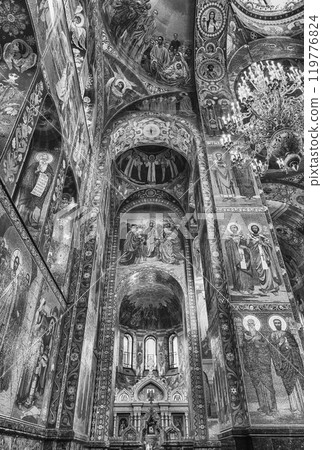 Church of the Savior on Blood, interior, St. Petersburg, Russia Church of the Savior on Blood, interior, St. Petersburg, Russia 119776824