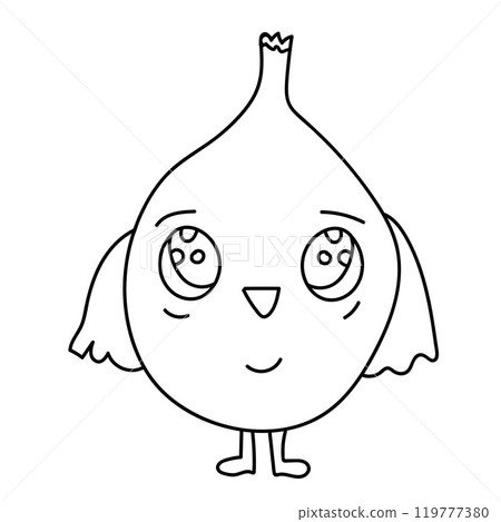 Cute creature. Cartoon image. Vector illustration. Cute creature. Cartoon image. Vector illustration. 119777380