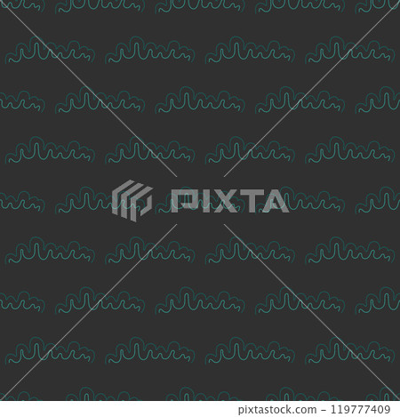 Seamless vector background with abstract elements. Minimalistic style pattern. 119777409