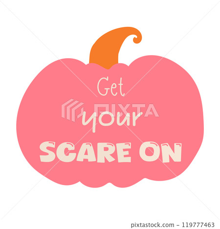 Halloween theme quote. Vector illustration. Halloween theme quote. Vector illustration. 119777463