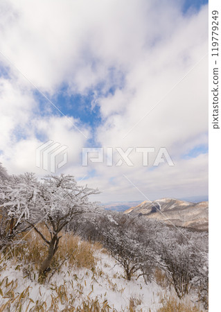 雪山登山（大分縣九重町） 119779249