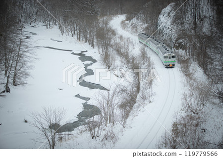 雪之白瀧誕生地的 Kiha 40 119779566